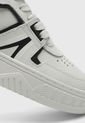 Tenis Lifestyle Blanco-Negro Lacoste L001 Leather Trainers de Lacoste