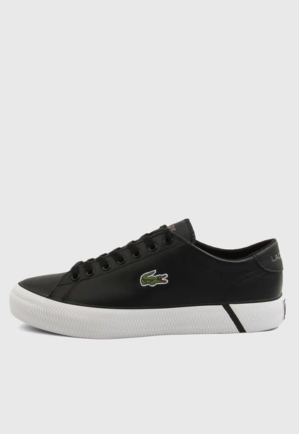 Tenis Lifestyle Negro-Blanco Lacoste Gripshot