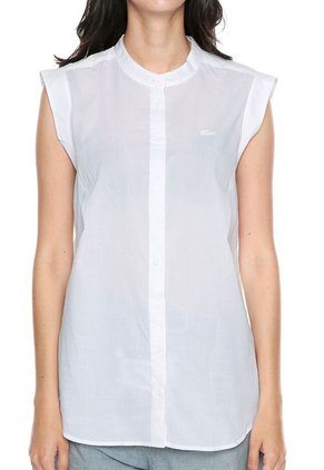 Blusa Blanco Lacoste
