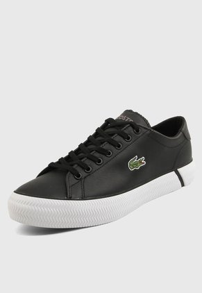 Tenis Lifestyle Negro-Blanco Lacoste Gripshot