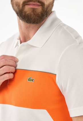 Polo LACOSTE Blanco