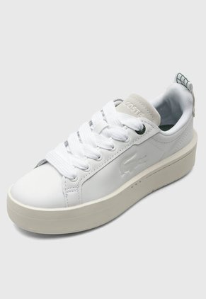 Tenis LACOSTE Carnaby Platform Blanco
