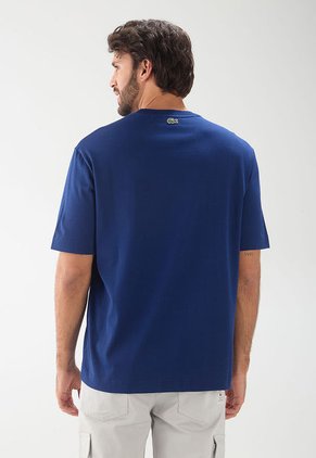 Camiseta Azul Navy Lacoste