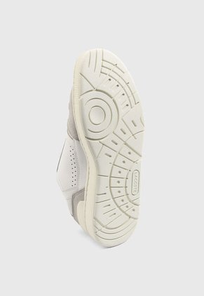 Tenis Lifestyle Blanco-Gris-Azul Lacoste T-Clip