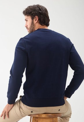 Buzo Azul Navy Lacoste