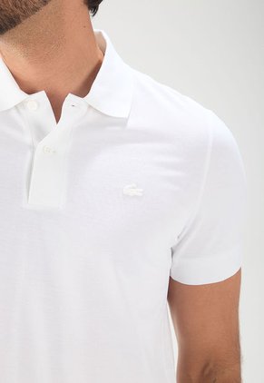 Polo Blanco Lacoste