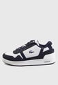 Tenis Lifestyle Blanco-Azul Navy Lacoste T-Clip de Lacoste