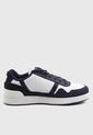 Tenis Lifestyle Blanco-Azul Navy Lacoste T-Clip de Lacoste