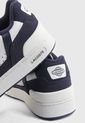 Tenis Lifestyle Blanco-Azul Navy Lacoste T-Clip de Lacoste