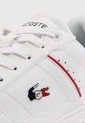 Tenis Lifestyle Blanco-Navy-Rojo Lacoste Sport Europa Pro de Lacoste