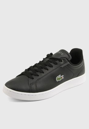 Tenis Lifestyle Negro-Blanco Lacoste Carnaby Pro