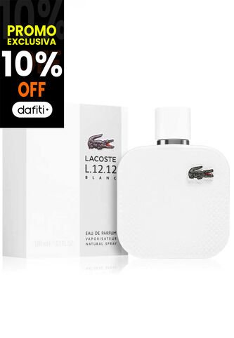 Perfume L.12.12 Blanc Edp De Lacoste Para Hombre 100 Ml Lacoste