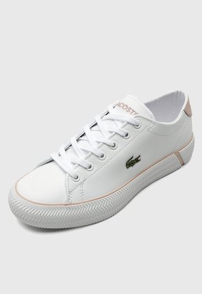 Tenis Lifestyle Blanco-Palo Rosa Lacoste Gripshot BL