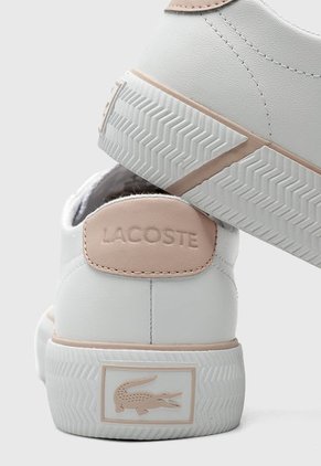 Tenis Lifestyle Blanco-Palo Rosa Lacoste Gripshot BL