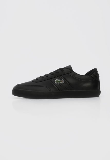 Tenis Lifestyle Negro-Blanco Lacoste Court Master