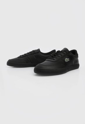 Tenis Lifestyle Negro-Blanco Lacoste Court Master