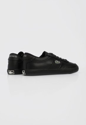 Tenis Lifestyle Negro-Blanco Lacoste Court Master