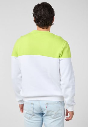 Buzo Blanco-Verde Claro LACOSTE