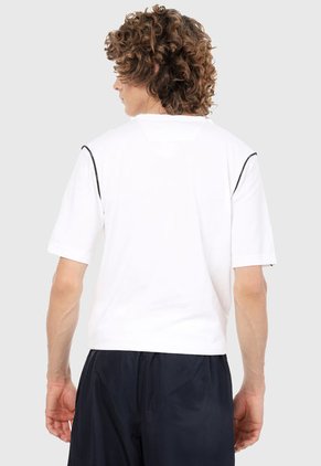 Camiseta Blanco-Negro Lacoste