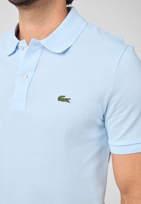 Polo Celeste Claro LACOSTE Original L.12.12