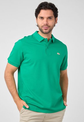 Polo Verde LACOSTE L!VE Relaxed Fit
