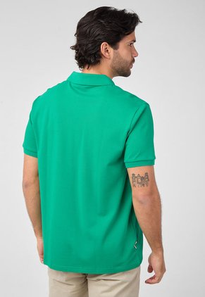 Polo Verde LACOSTE L!VE Relaxed Fit