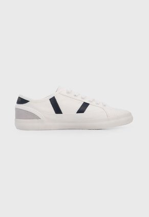 Tenis Lifestyle Blanco-Azul-Gris Lacoste Sideline CVS