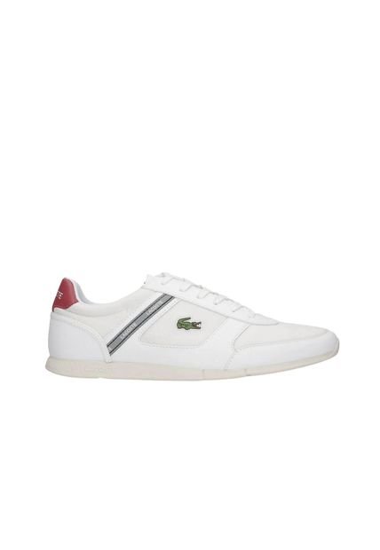 Tenis Lacoste Menerva Sport Para Hombre Color Blanco