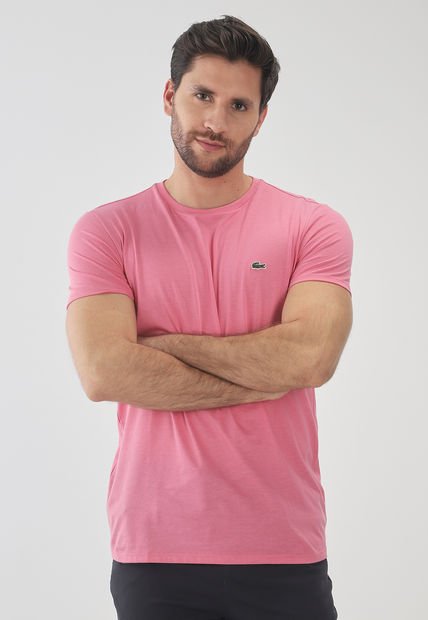 Camiseta Fucsia LACOSTE