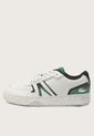 Tenis Lifestyle Blanco-Verde-Negro Lacoste de Lacoste