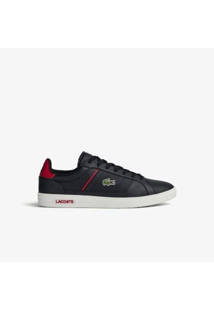 Tenis Lacoste Europa Pro Para Hombre Color Negro