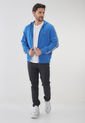 Hoodie Azul-Blanco LACOSTE de Lacoste