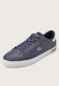 Tenis Lifestyle Azul Navy-Blanco Lacoste Powercourt de Lacoste