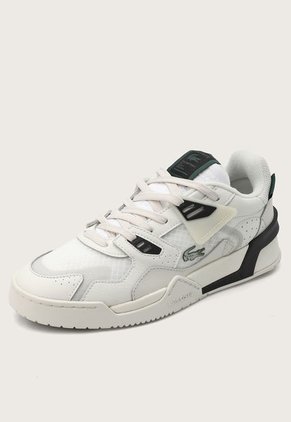 Tenis Lifestyle Blanco-Marfil-Negro Lacoste LT Court 125