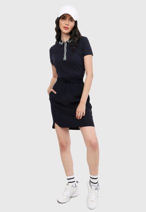 Polo Azul Navy-Blanco Lacoste