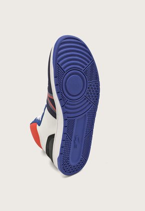 Tenis Lifestyle Marfil-Azul-Rojo Lacoste L001 Mid