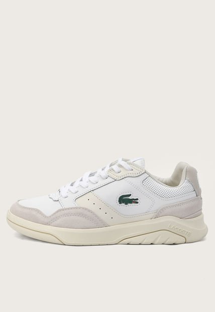 Tenis Lifestyle Blanco-Beige-Marfil Lacoste Game Advance Luxe