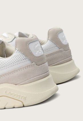 Tenis Lifestyle Blanco-Beige-Marfil Lacoste Game Advance Luxe