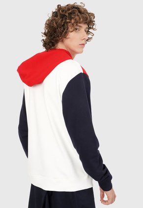 Buzo Rojo-Azul-Blanco Lacoste