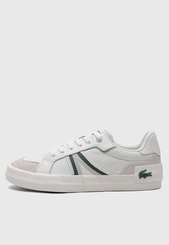 Tenis Lifestyle Blanco-Bege-Verde LACOSTE Trackserve - L004 Lacoste
