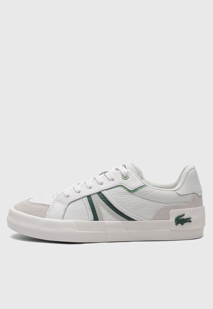 Tenis Lifestyle Blanco-Bege-Verde LACOSTE Trackserve - L004