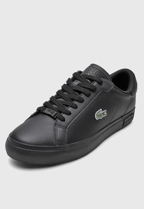 Tenis Lifestyle Negro LACOSTE Powercourt