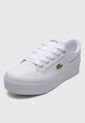 Tenis Lifestyle Blanco-Dorado LACOSTE Ziane de Lacoste