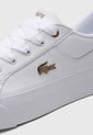Tenis Lifestyle Blanco-Dorado LACOSTE Ziane de Lacoste