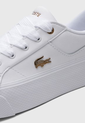 Tenis Lifestyle Blanco-Dorado LACOSTE Ziane
