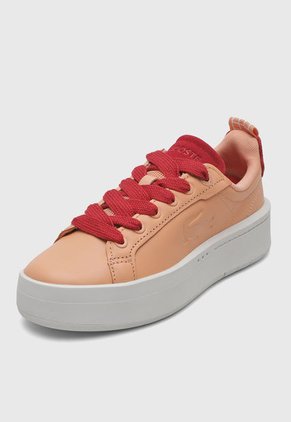 Tenis LACOSTE Carnaby Naranja