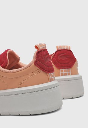 Tenis LACOSTE Carnaby Naranja