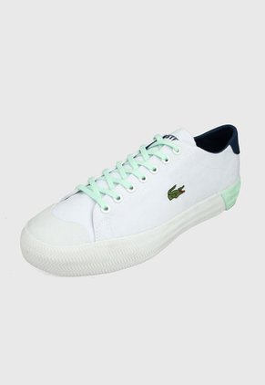 Tenis Blanco-Azul Lacoste