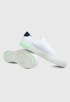 Tenis Blanco-Azul Lacoste