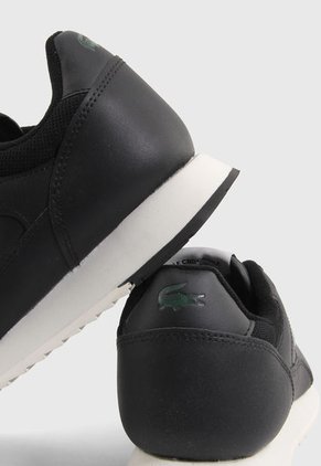 Tenis Lifestyle Blanco-Rojo Lacoste Linetrack